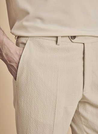 Brooks Brothers Bej Erkek Standart Pantolon BBSS26MPT007
