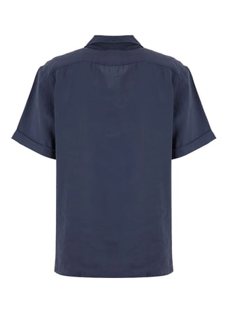 Brooks Brothers Lacivert Erkek Regular Fit Nakışlı Gömlek BBSS26MSH018