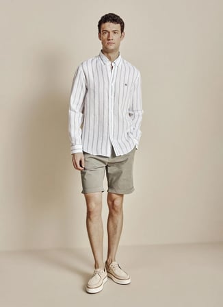 Brooks Brothers Su Yeşili Erkek Standart Şort BBSS26MSO002