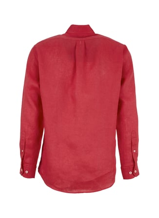 Brooks Brothers Kırmızı Erkek Düğmeli Regular Fit Logo Baskılı Gömlek BBSS26MSH022
