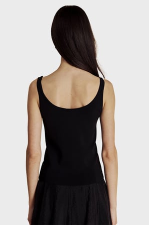 Brooks Brothers Omuz Tokalı Rayon Triko Atlet Bayan ATLET BBSS26FKT003112 SİYAH