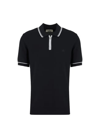 Brooks Brothers Siyah Erkek Şeritli Polo T-Shirt BBSS26MKL007
