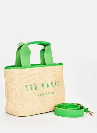 Ted Baker Bej-Yeşil Kadın El Çantası TBSS26FBAG015