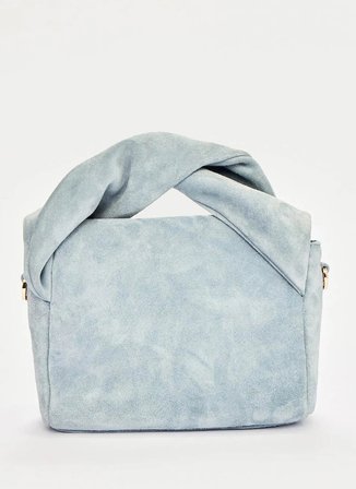 Ted Baker Mavi Kadın Deri El Çantası TBSS26FBAG048