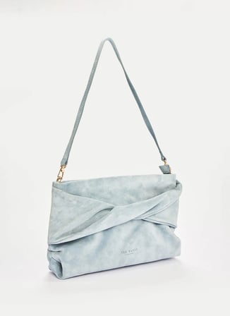 Ted Baker Mavi Kadın Deri El Çantası TBSS26FBAG050