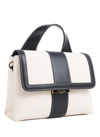 Ted Baker Bej - Siyah Kadın Çapraz Çanta TBSS26FBAG038