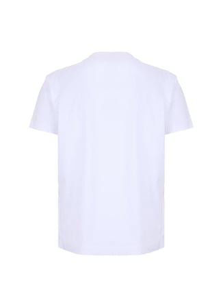 Brooks Brothers Beyaz Erkek  T-Shirt BBSS26MTS008