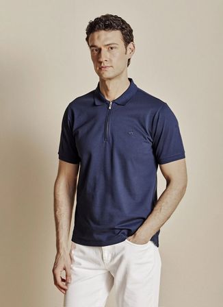 Brooks Brothers Lacivert Erkek Standart T-Shirt BBSS26MTS020