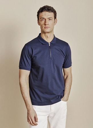 Brooks Brothers Lacivert Erkek Standart T-Shirt BBSS26MTS020