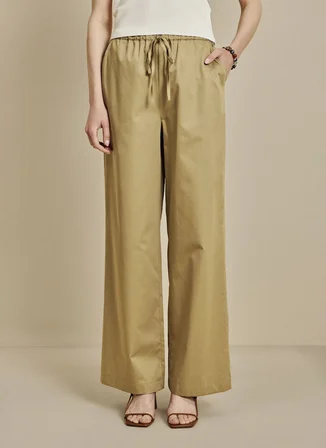 Brooks Brothers Yeşil Kadın Pantolon BBSS26FPT012