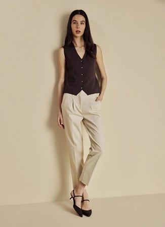 Brooks Brothers Taş Kadın Pantolon BBSS26FPT007