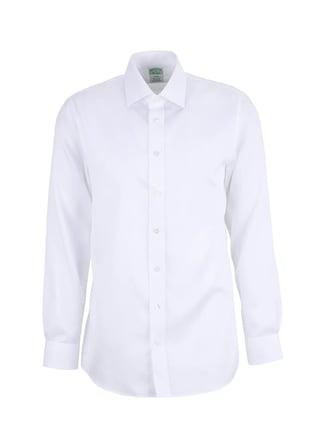 Brooks Brothers Beyaz Erkek Slim Fit Gömlek BBSS26MSH042