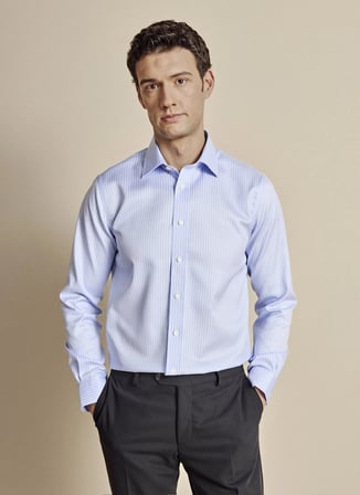 Brooks Brothers Mavi Erkek Slim Fit Gömlek BBSS26MSH038