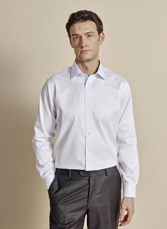 Brooks Brothers Mavi  Erkek Regular Fit Çizgili Gömlek BBSS26MSH046
