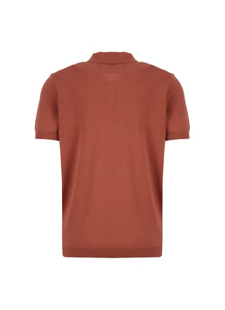 Brooks Brothers Kırmızı Erkek Triko Polo T-Shirt BBSS26MKL026
