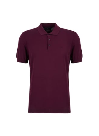 Brooks Brothers Bordo Erkek %100 Pamuk Polo T-Shirt BBSS26MKL026