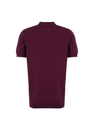 Brooks Brothers Bordo Erkek %100 Pamuk Polo T-Shirt BBSS26MKL026