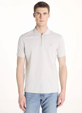 Ted Baker Krem Erkek Polo T-Shirt TBMRTS2042
