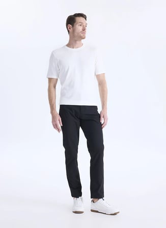 Ted Baker Siyah Erkek Slim Fit Pantolon TBMRTR2047