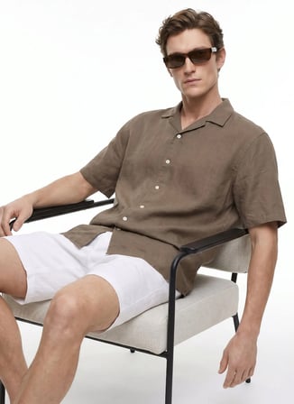 Ted Baker Haki Erkek Gömlek TBMRSH2035-1