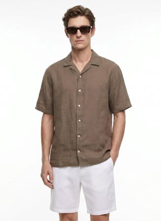 Ted Baker Haki Erkek Gömlek TBMRSH2035-1