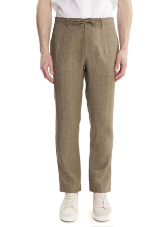 Haki Erkek %100 Keten Pantolon TBMRTR2050