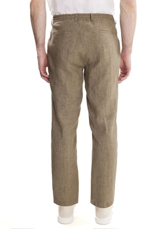 Haki Erkek %100 Keten Pantolon TBMRTR2050