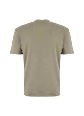 Ted Baker Haki Erkek Nakışlı T-Shirt TBMRTS2034