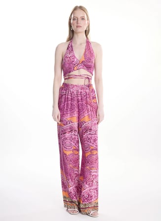 Ted Baker Pembe Kadın Şal Pantolon TBWRTR2012