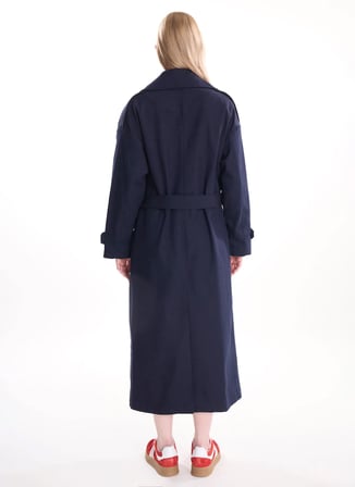 Ted Baker Lacivert Kadın Trençkot TBWROW1018