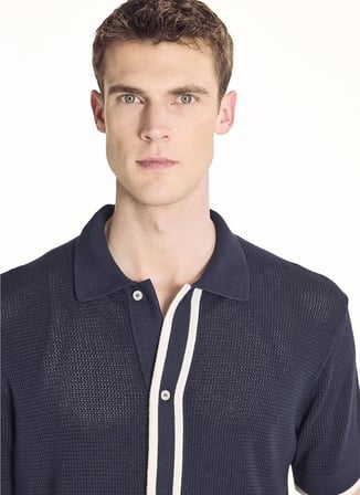 Ted Baker Lacivert Erkek Hırka TBMRKW2068