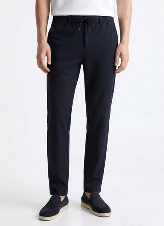 Ted Baker Lacivert Erkek Slim Fit Pantolon TBMRTR2037