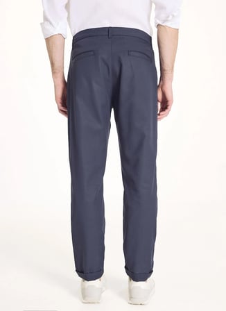 Ted Baker Lacivert Erkek Pantolon TBMRTR2001