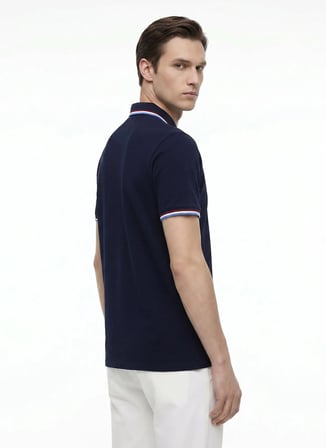Ted Baker Lacivert Erkek T-Shirt TBMRTS2041