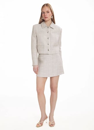 Ted Baker Bej Kadın Etek TBWRSK1030-3