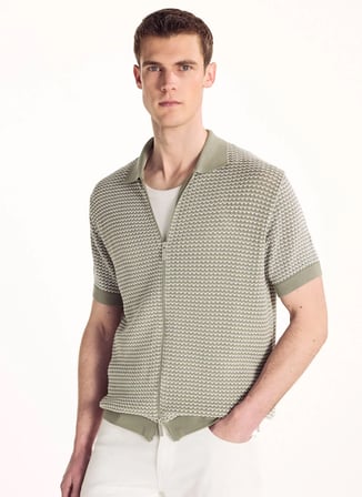 Ted Baker Açık Haki Erkek Hırka TBMRKW2055