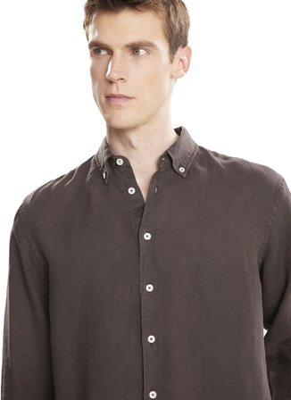 Ted Baker Kahverengi Erkek Gömlek TBMRSH2034-1