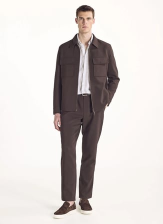 Ted Baker Kahverengi Erkek Ceket TBMRJC1025