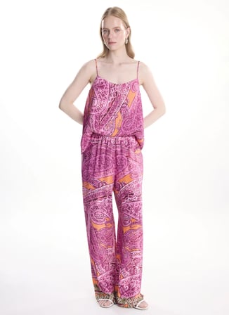 Ted Baker Pembe Kadın Şal Bluz TBWRSH2097-1
