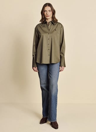 Brooks Brothers Mavi Kadın Denim Pantolon BBFW26FDP003