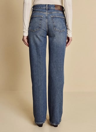 Brooks Brothers Mavi Kadın Denim Pantolon BBFW26FDP003