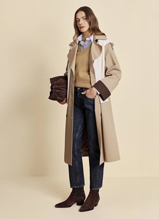 Brooks Brothers Lacivert Kadın Denim Pantolon BBFW26FDP001