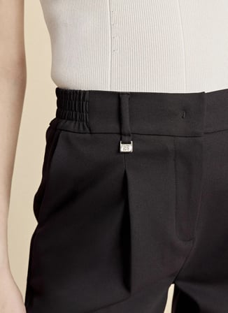 Brooks Brothers Siyah Kadın Pantolon BBFW26FPT013