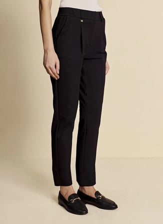 Brooks Brothers Siyah Kadın Pantolon BBFW26FPT013