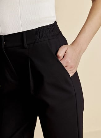 Brooks Brothers Siyah Kadın Pantolon BBFW26FPT013
