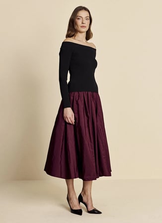 Brooks Brothers Bordo Kadın Etek BBFW26FSK003