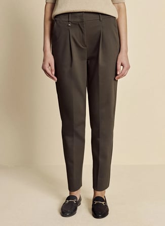 Brooks Brothers Haki Kadın Pantolon BBFW26FPT013