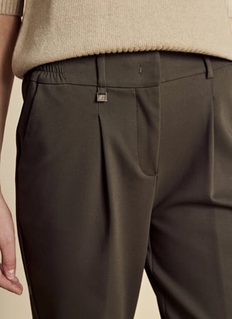 Brooks Brothers Haki Kadın Pantolon BBFW26FPT013
