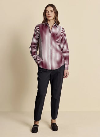 Brooks Brothers Lacivert Kadın Pantolon BBFW26FPT013