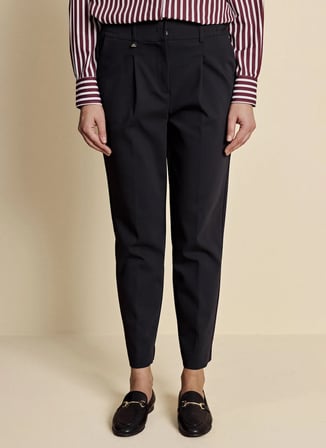 Brooks Brothers Lacivert Kadın Pantolon BBFW26FPT013